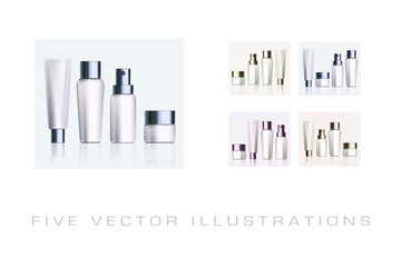 Cosmetic products Illustration
