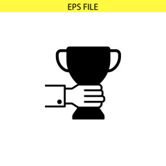 Top award concept vector illustration icon. EPS file