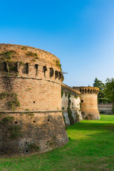 Castle Rocca di Ravaldino in Forli, Italy
