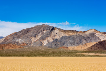 Colorful mountains in the landscape of Death Valley