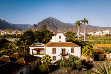 Ville de Los Llanos, Tazacorte, île de La Palma aux Canaries