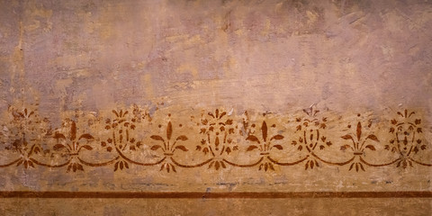 grunge floral background with space for text or image