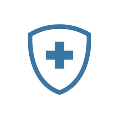 Insurance icon vector illustration isolated . Medical Insurance Icon.