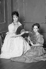 Two ladies. Female, edwardian.