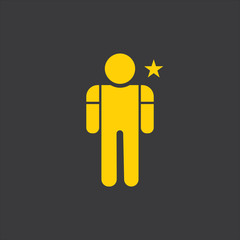 Disabled icon illustration isolated vector sign symbol