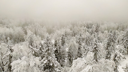 Black rock in national park Taganay