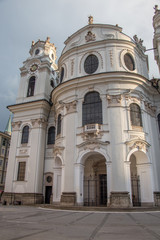 Fototapeta premium Holy Trinity Church. Salzburg, Austria