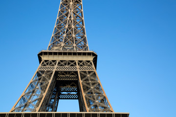 Section of Eiffel Tower Structure; Paris