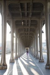 Bir-Hakeim Bridge in Paris