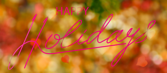 Greeting card. Beautiful holiday flowers close-up.