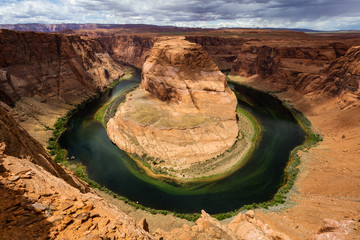 The Colorado River around Horseshoe Bend