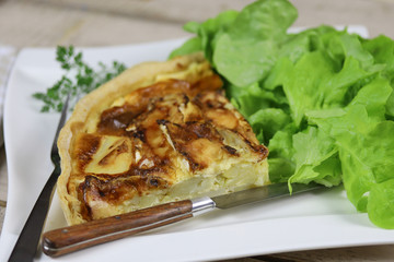 tarte aux pommes de terre et fromage
