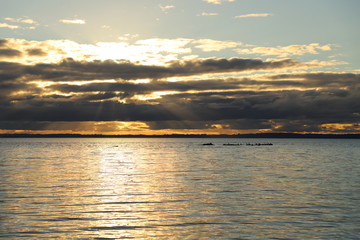 Atardecer en Lago Llanquihue