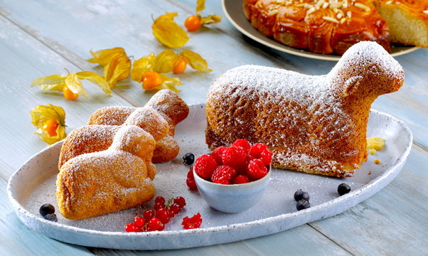 Osterlamm Osterkuchen Easter cake
