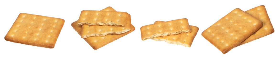 Cookies isolated on white background