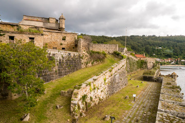 Fototapeta na wymiar Castelo de San Felipe - Außenbereiche - Blick von oben