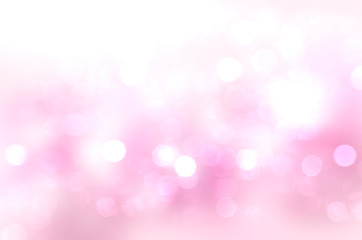 Pink bokeh abstract background blur,holiday wallpaper
