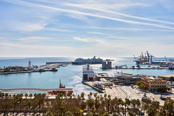 malaga port