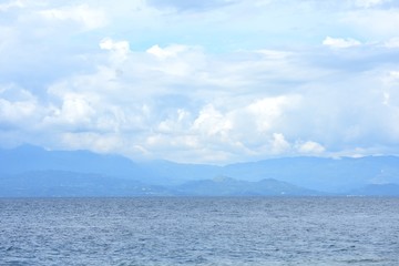 An Ocean Water Horizon And Sky