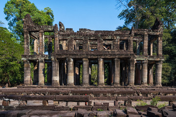 Fototapeta premium Die Tempelanlage Preah Khan in Kambodscha