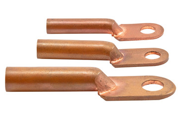 Copper electric terminals