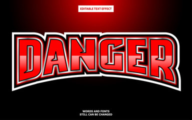 Esport logo editable text effect
