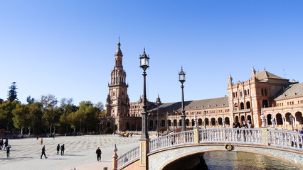 Seville is a solemn city in Andalusia, Spain