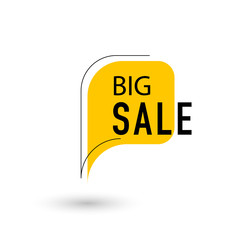 Design of square vector banner