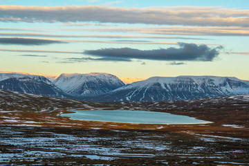 lake in the mountains