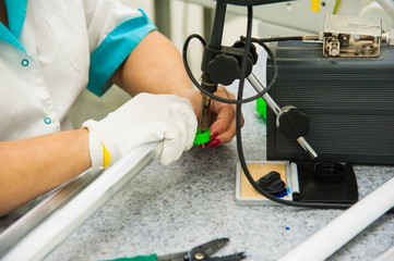 Soldering microchips and circuit boards