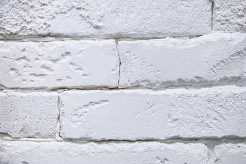 white brick wall texture close up