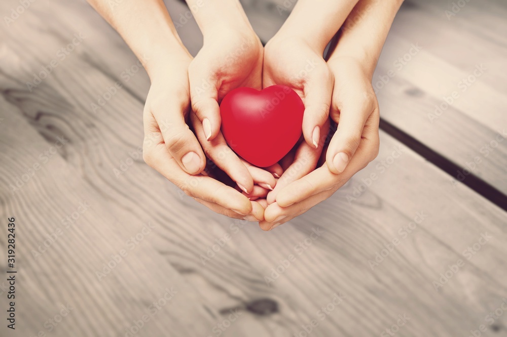 Wall mural Heart.