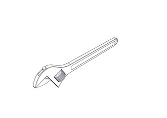 Adjustable End Wrench