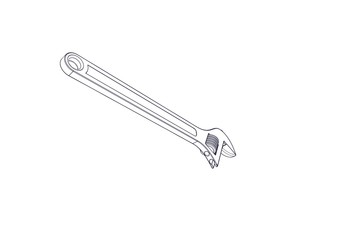 Adjustable End Wrench