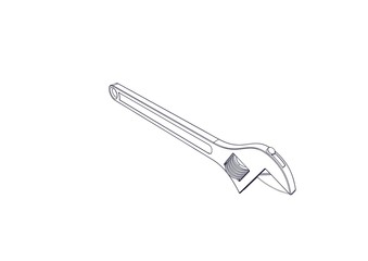 Adjustable End Wrench