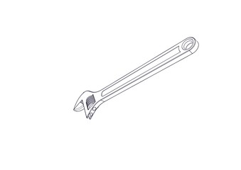 Adjustable End Wrench