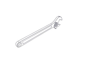 Adjustable End Wrench