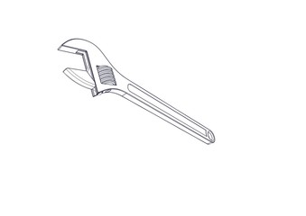 Adjustable End Wrench