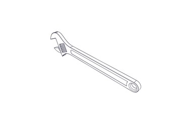Adjustable End Wrench