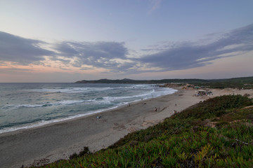 Panorama of the Rena Majore Beach