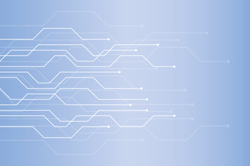 digital technology electronics circuit board elements vector illustration EPS10