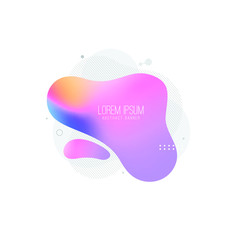 Abstract modern graphic element, Template for the design of a logo, flyer or presentation. Sale banner