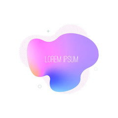 Abstract modern graphic element, Template for the design of a logo, flyer or presentation. Sale banner