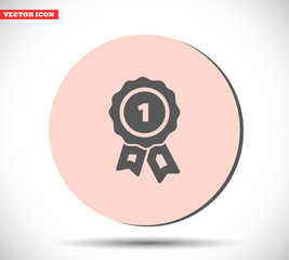 Award icon vector icon , lorem ipsum Flat design