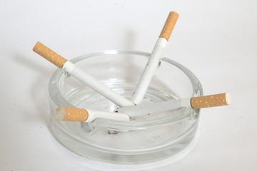 cigarette in an ashtray