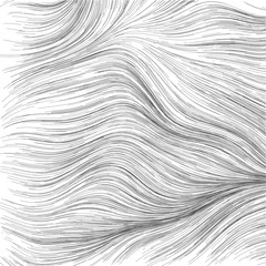 Flow field background. Vector lines composition. Geometric waves lines pattern.