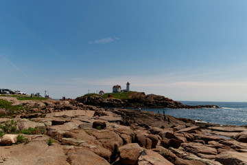 lighthouse on the coast