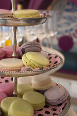 Macaroon Vintage Party Cake Stand