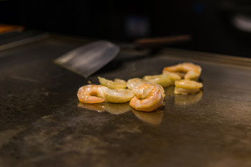 Traditional tepanyaki in Japan