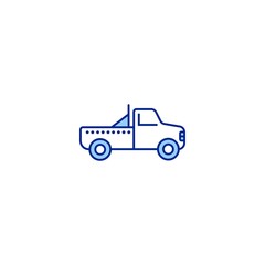 Truck creative icon. From Transport icons collection. Isolated Truck sign on white background